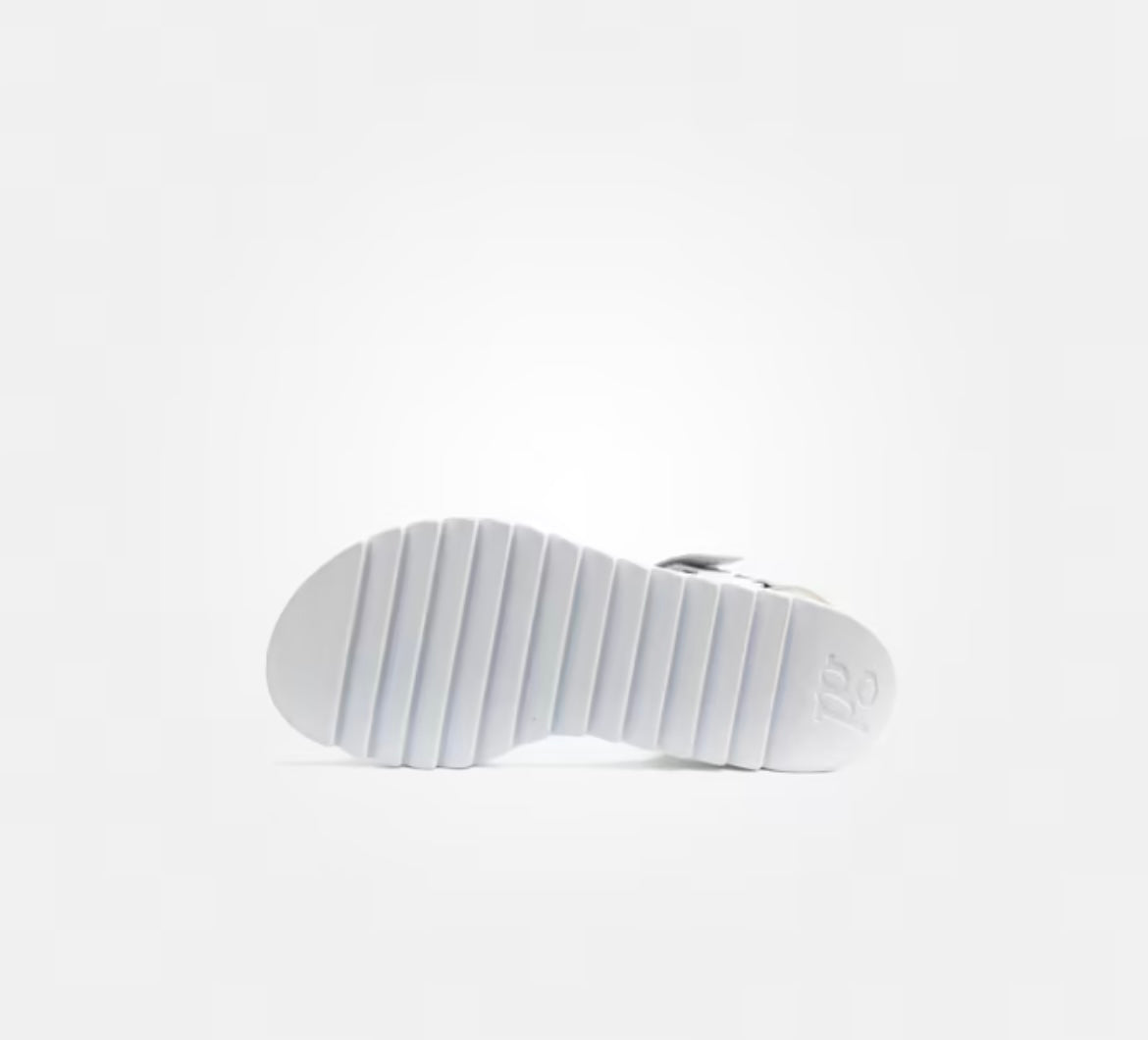 Paul Green silver leather sandals