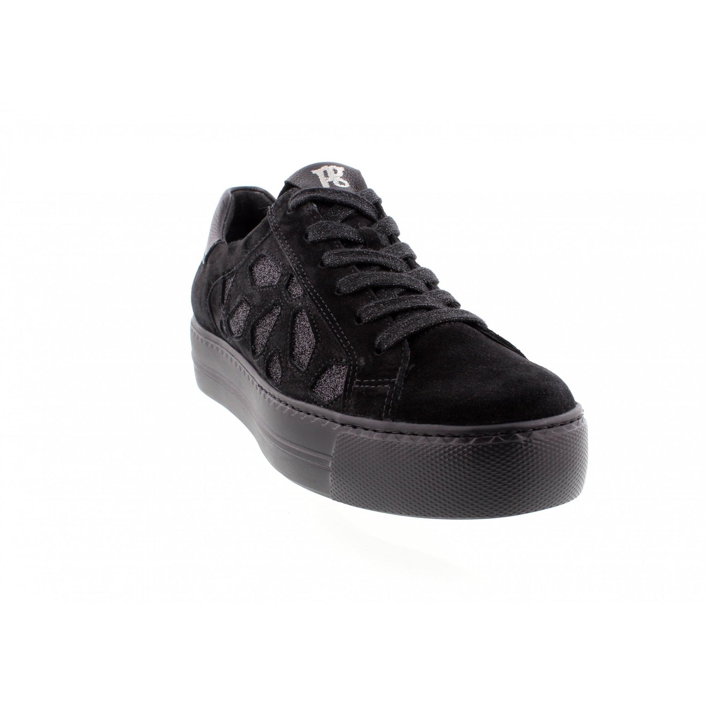 Paul Green black suede sneakers