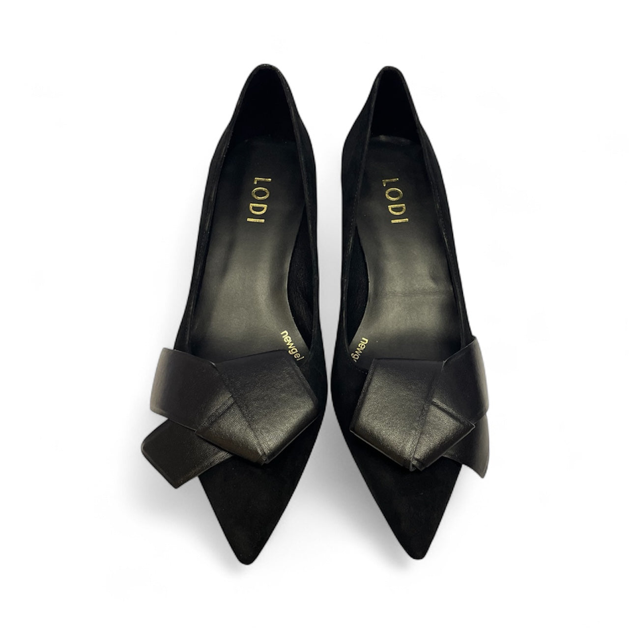 Lodi black suede shoes