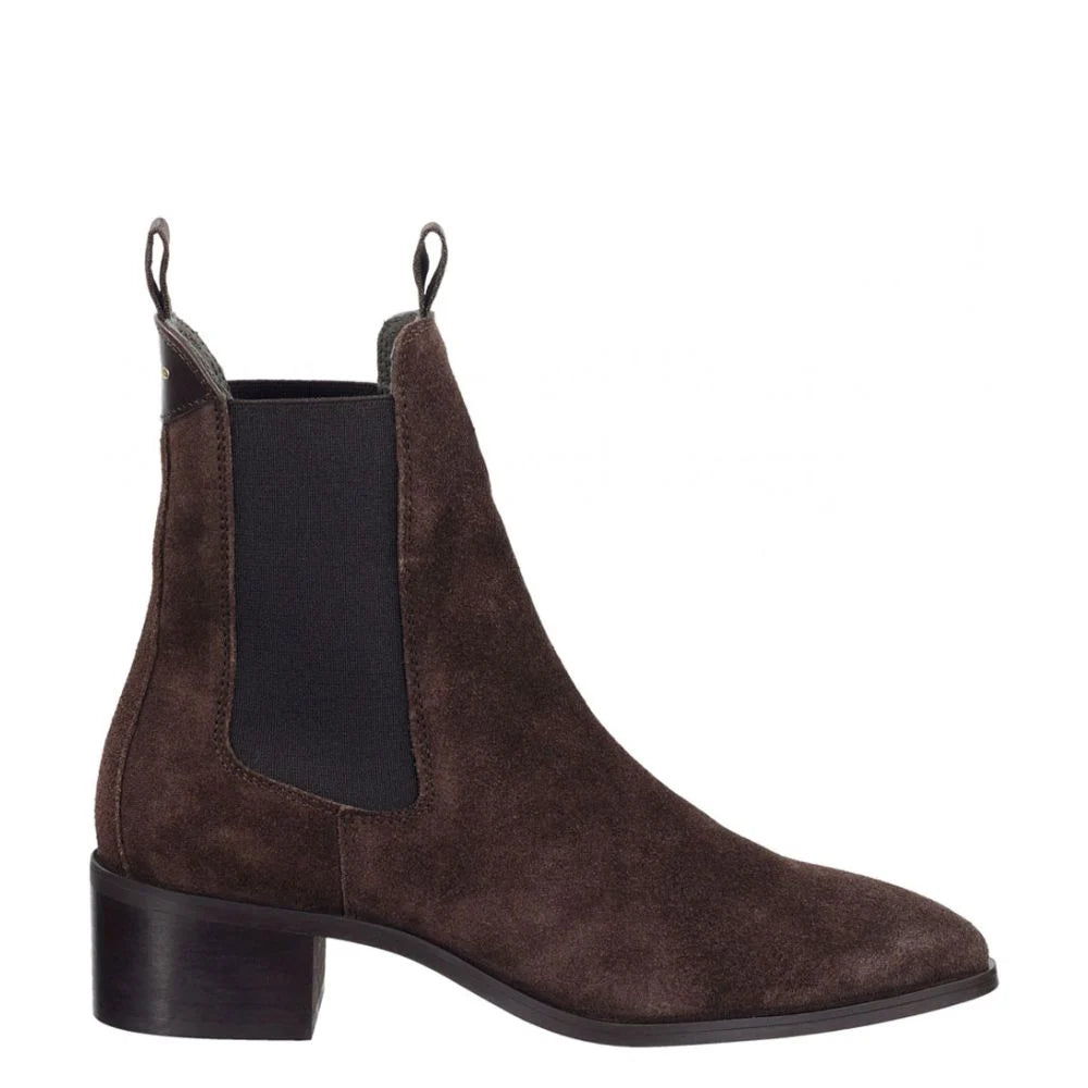GANT
St Broomly Dark Brown suede pull up boot