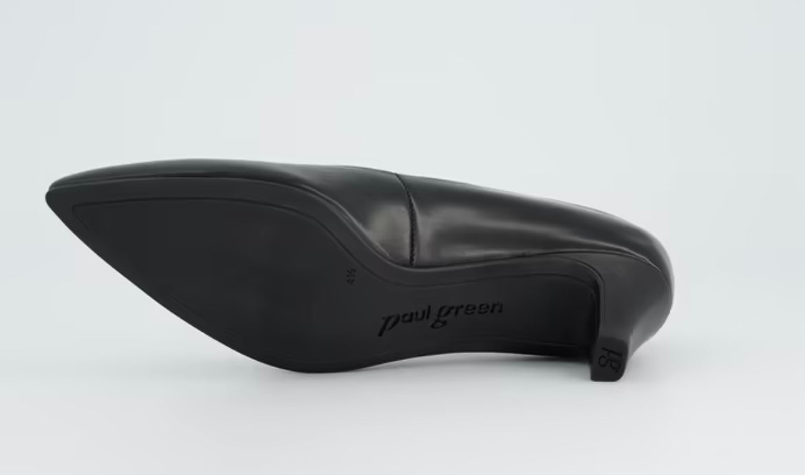 Paul Green black leather pump