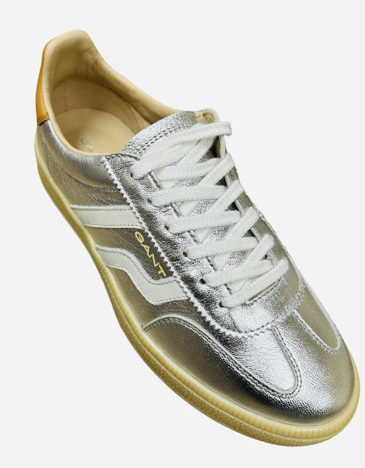 Gant silver leather sneaker