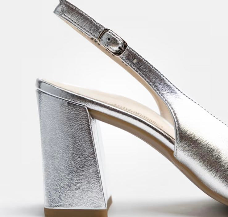 Paul green silver sandals