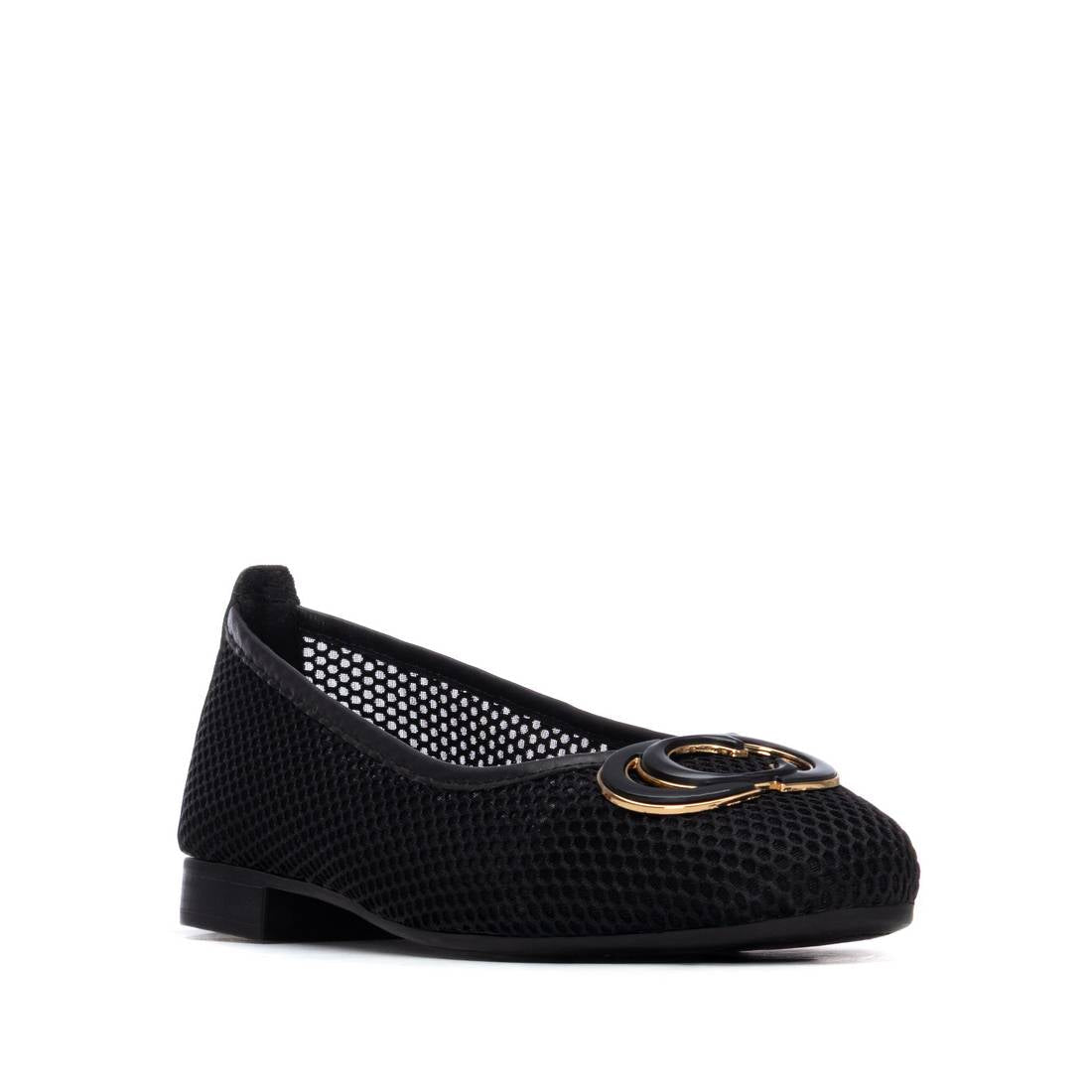 Carmela black mesh ballerinas - Melissakshoes