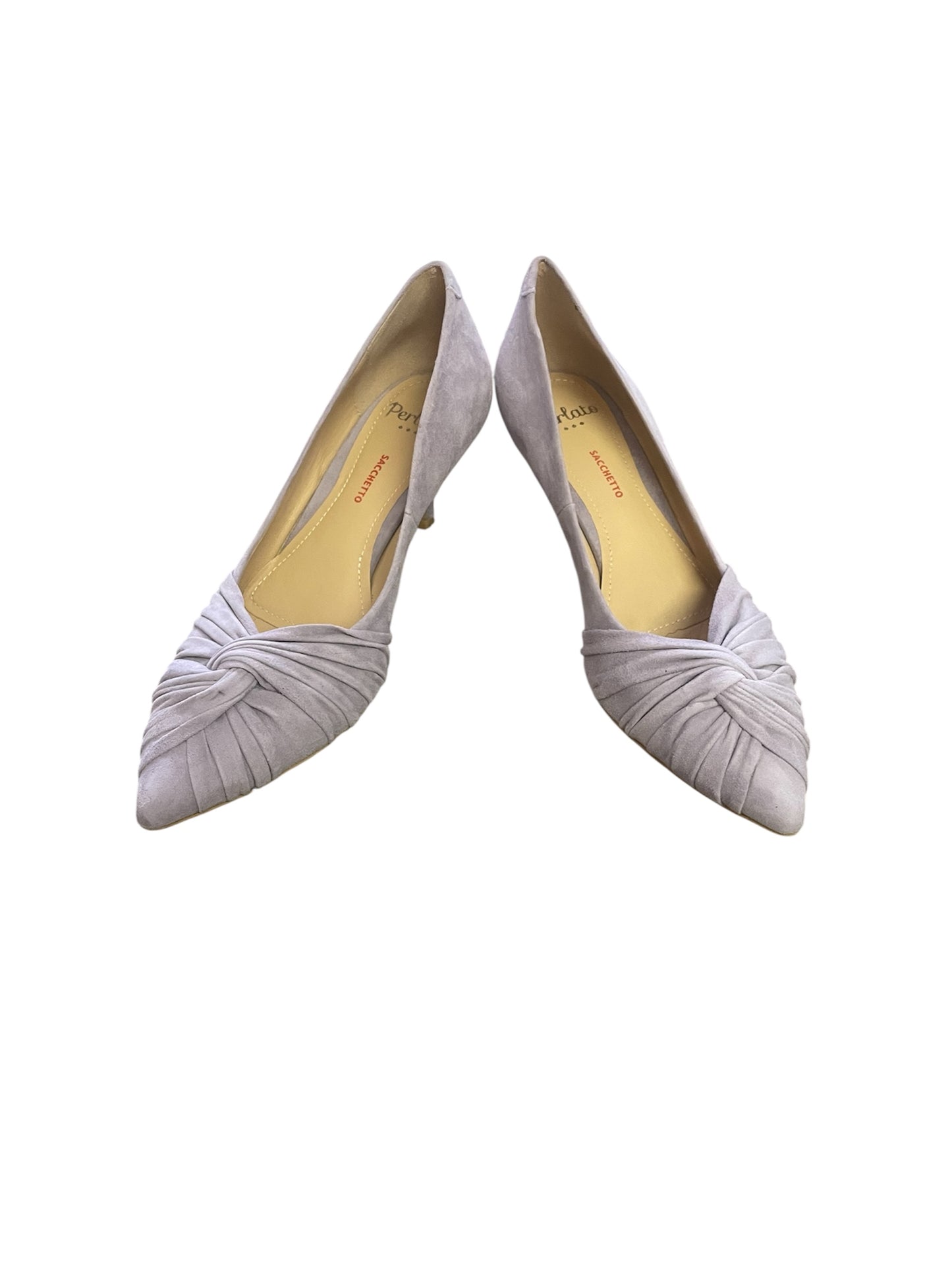 Perlato lavender suede shoes