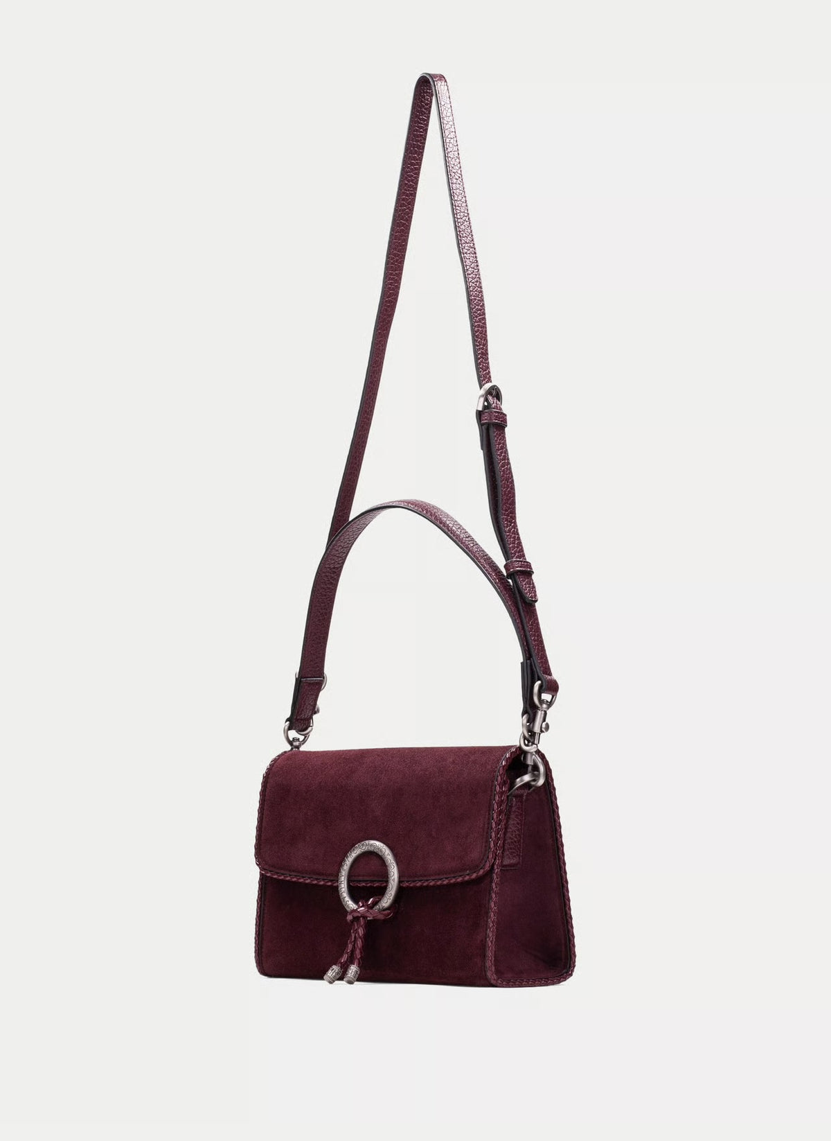Hispanitas burgundy handbag