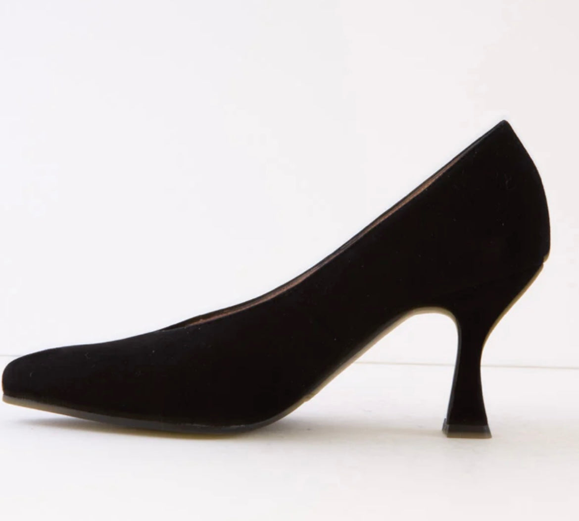 Marian black suede shoes