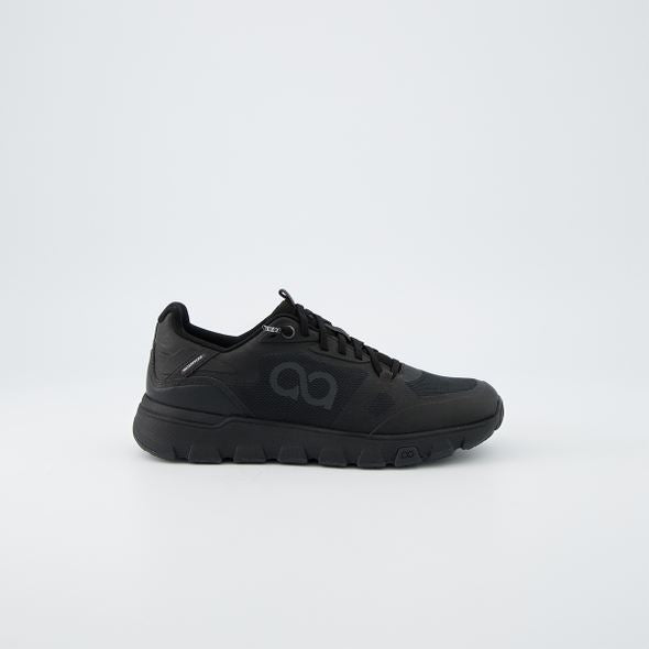tenhaag black waterproof slip on sneaker