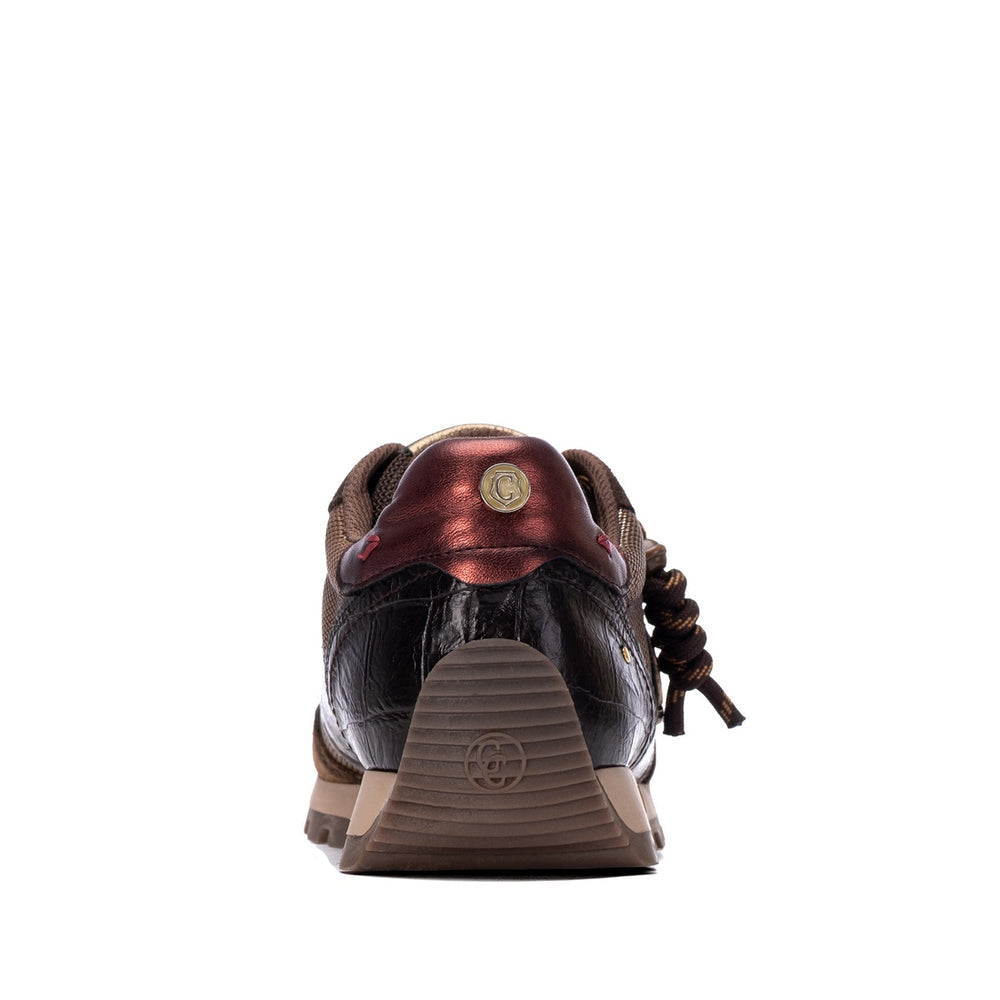 Carmela brown and tan sneaker