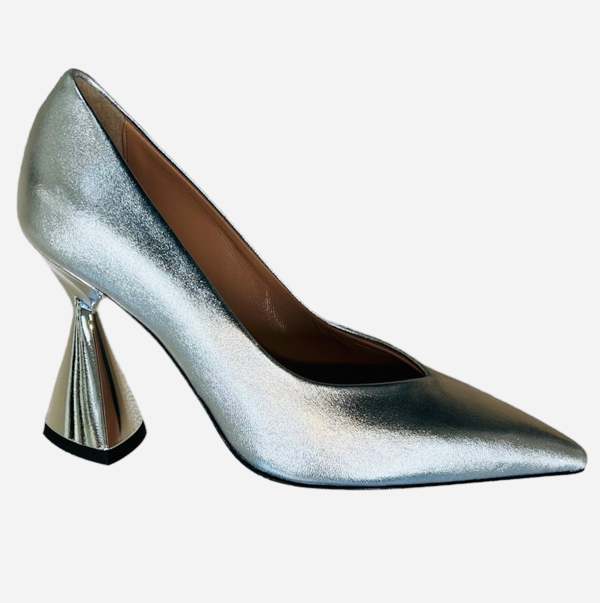 Oxitaly silver shoes - Melissakshoes