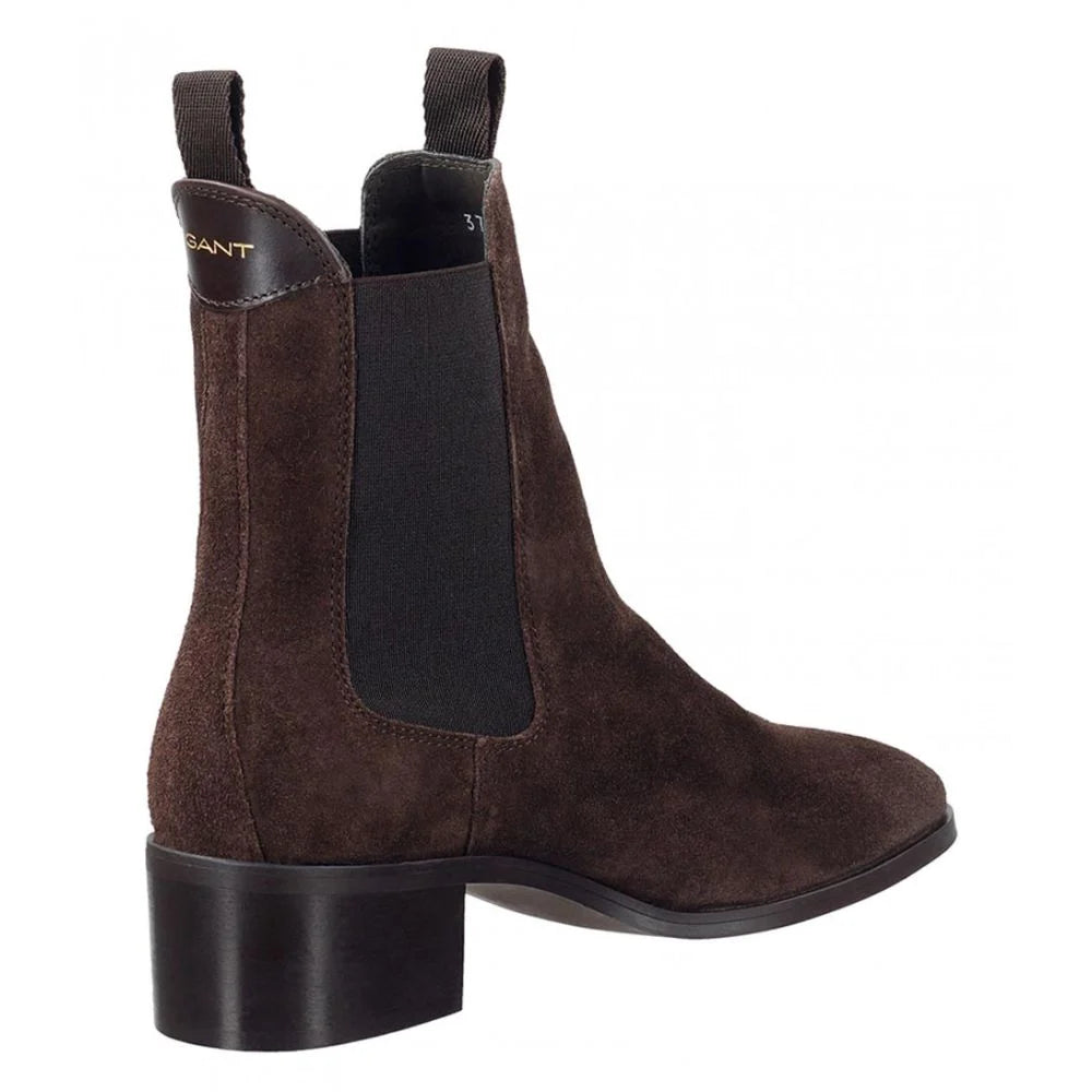 GANT
St Broomly Dark Brown suede pull up boot