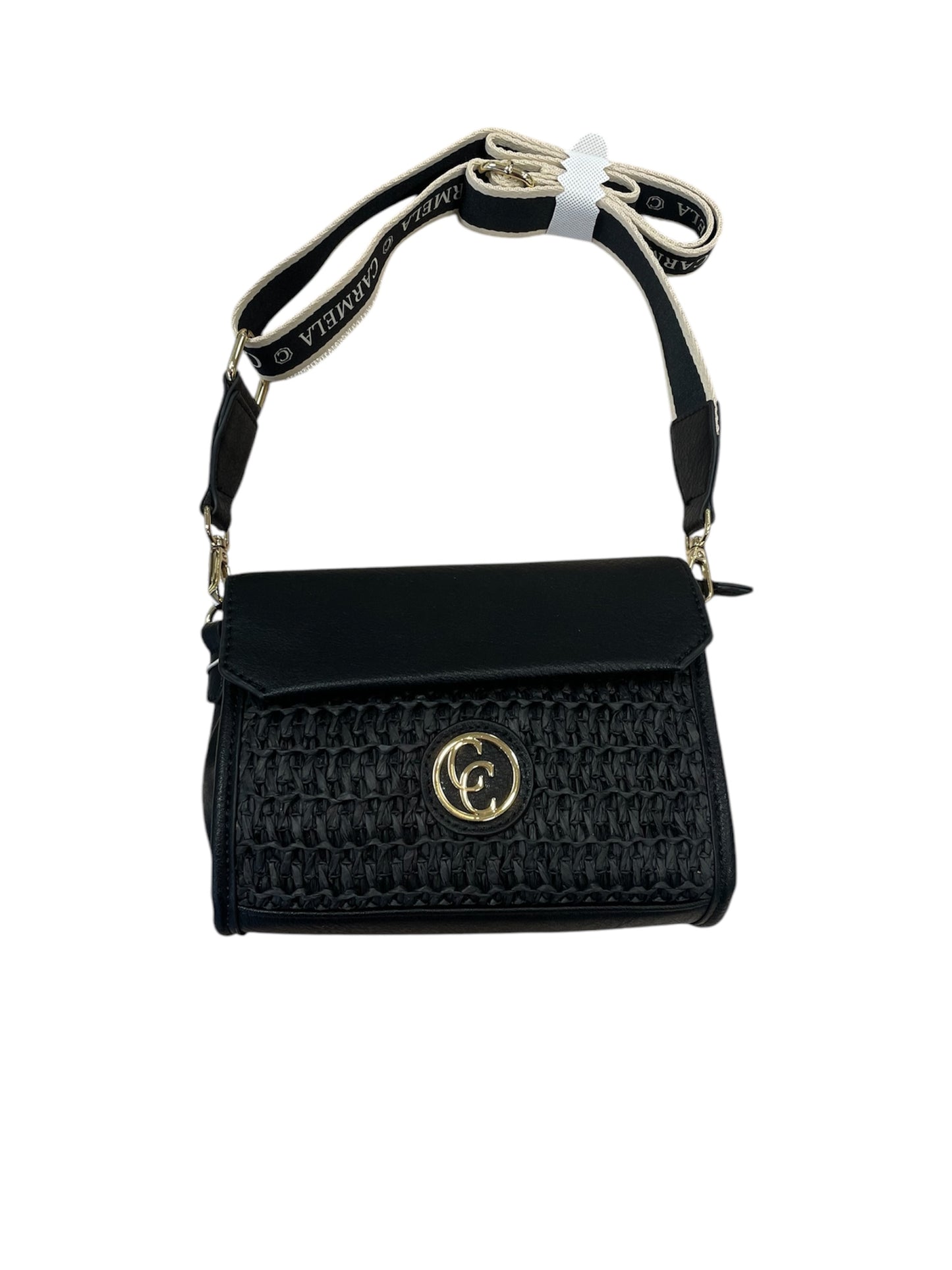 Carmela black crossbody handbag