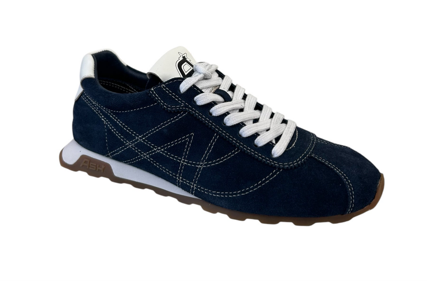 ASH navy suede sneakers