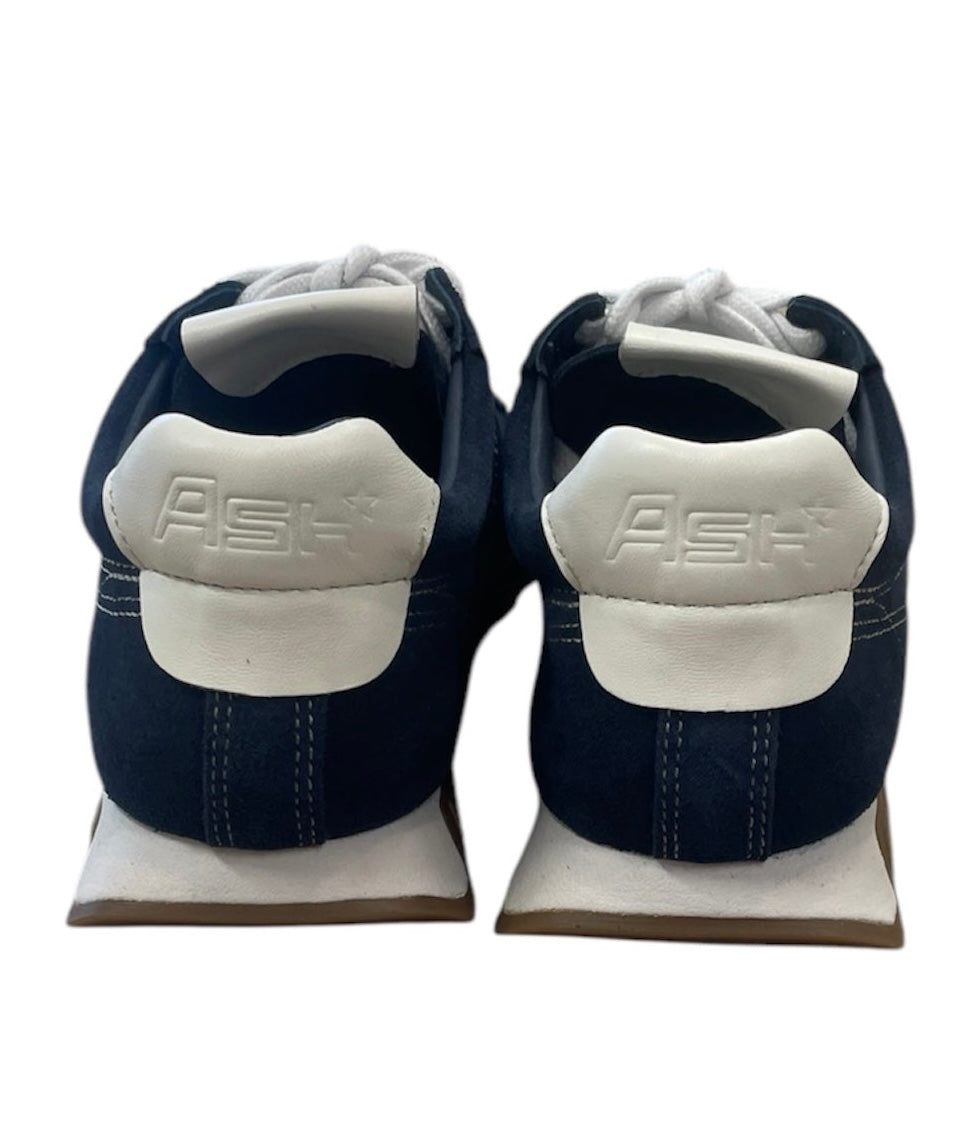 ASH navy suede sneakers