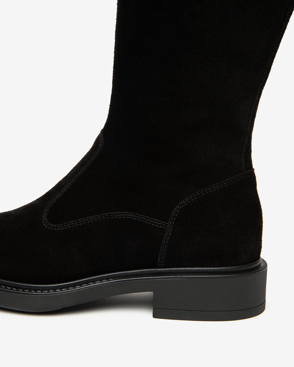 NeroGiardini black suede boots