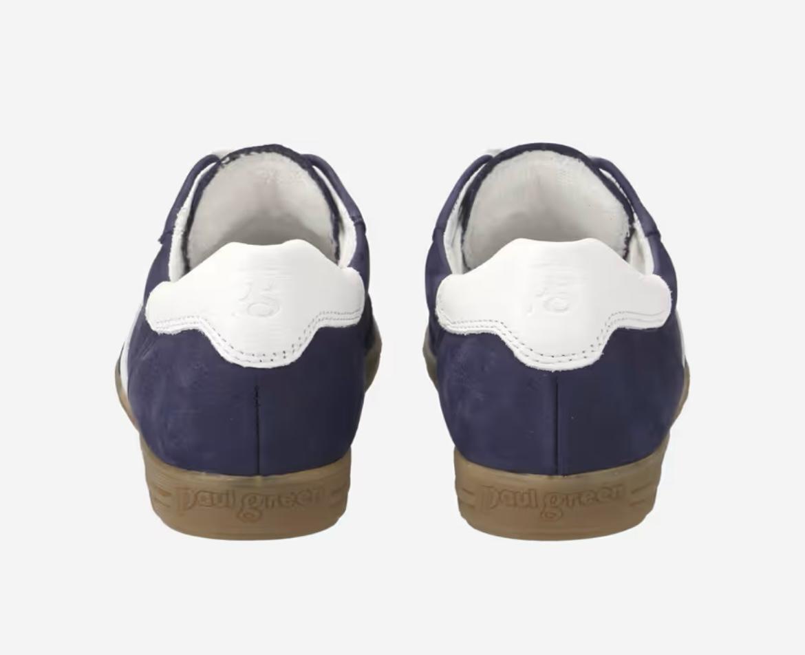 Paul green leather navy sneakers