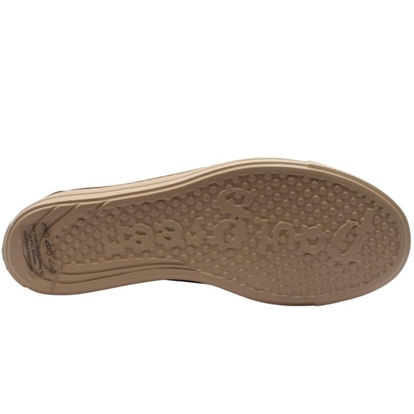Paul Green dark brown suede platform sneakers