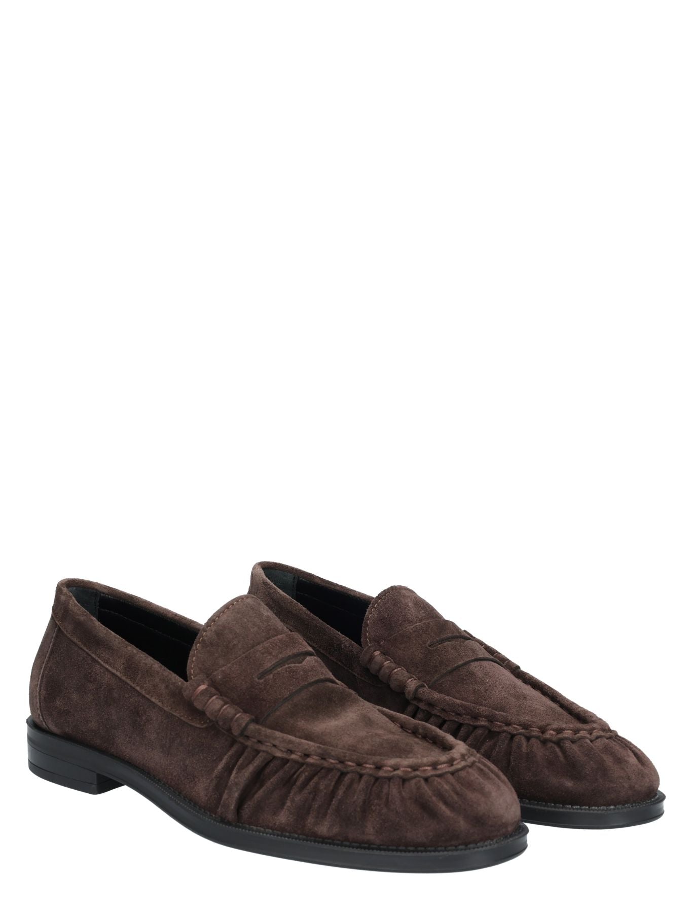 Alpe dark brown loafers