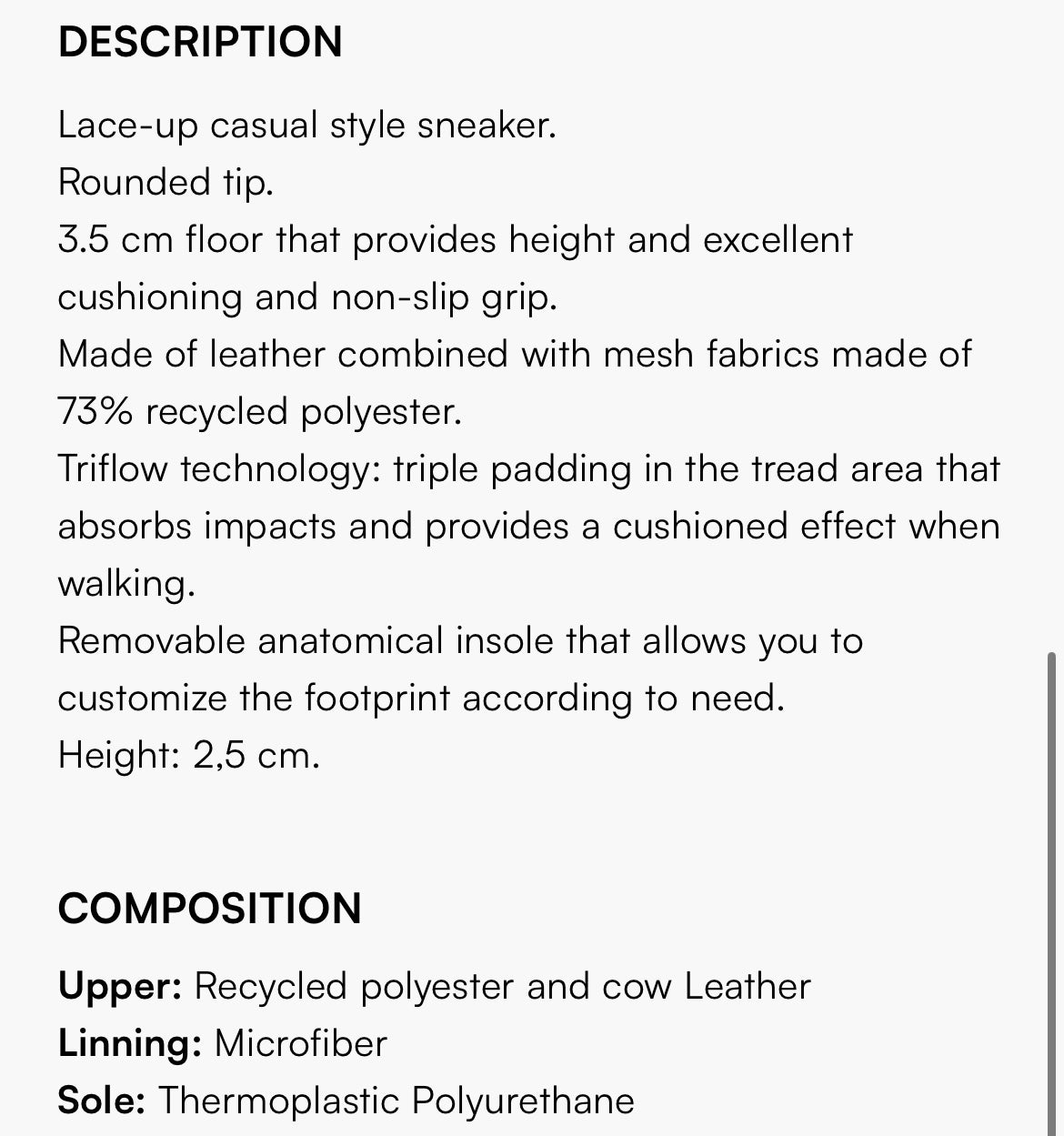 Hispanitas tan and white leather sneakers - Melissakshoes