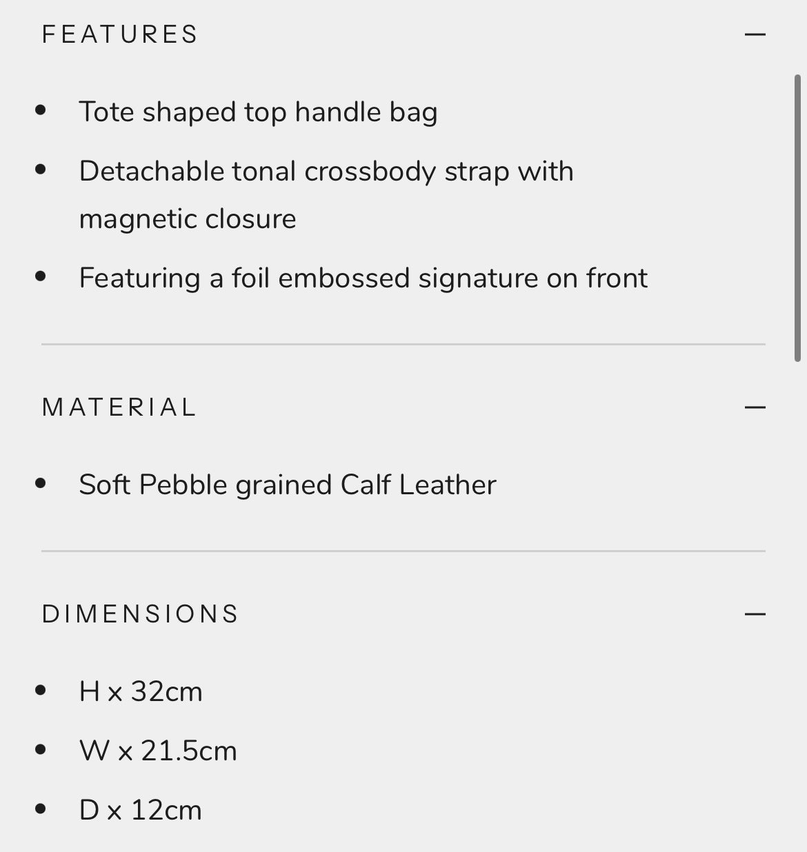 Alēo pink leather handbag