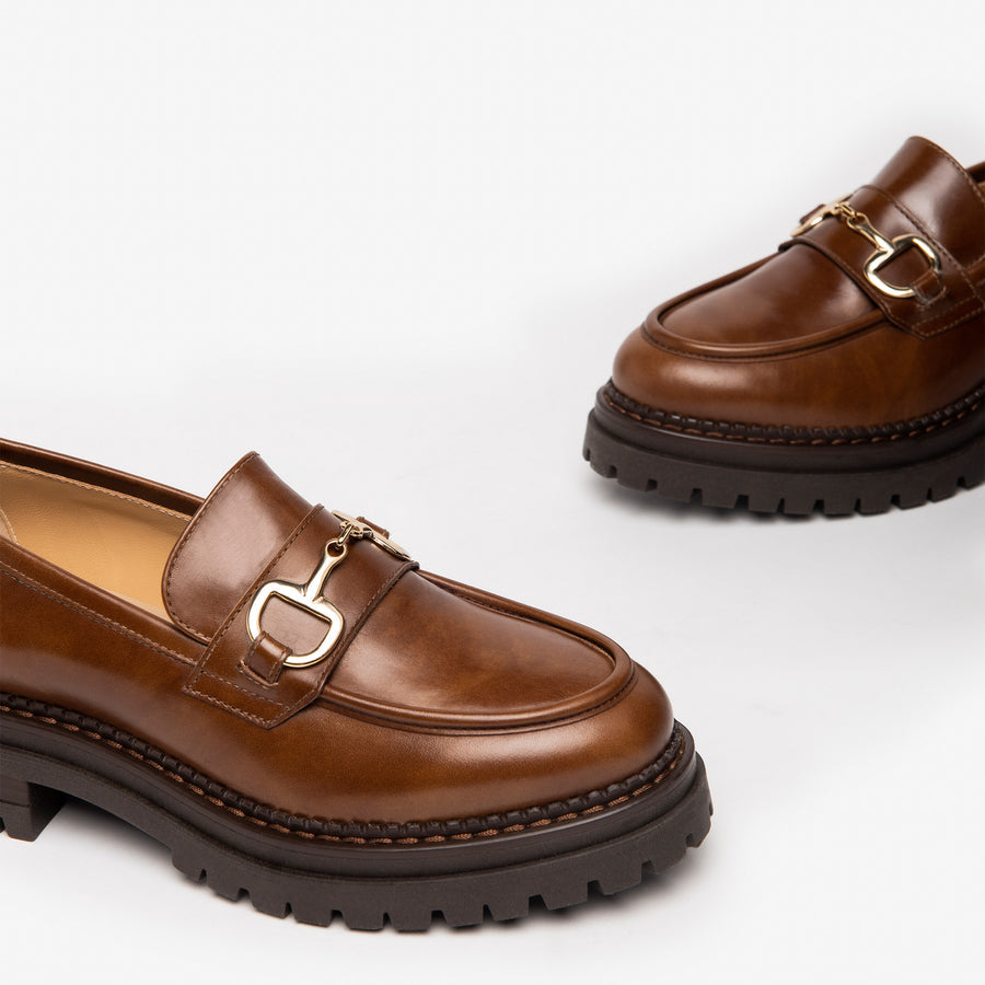 NeroGiardini tan leather brogues
