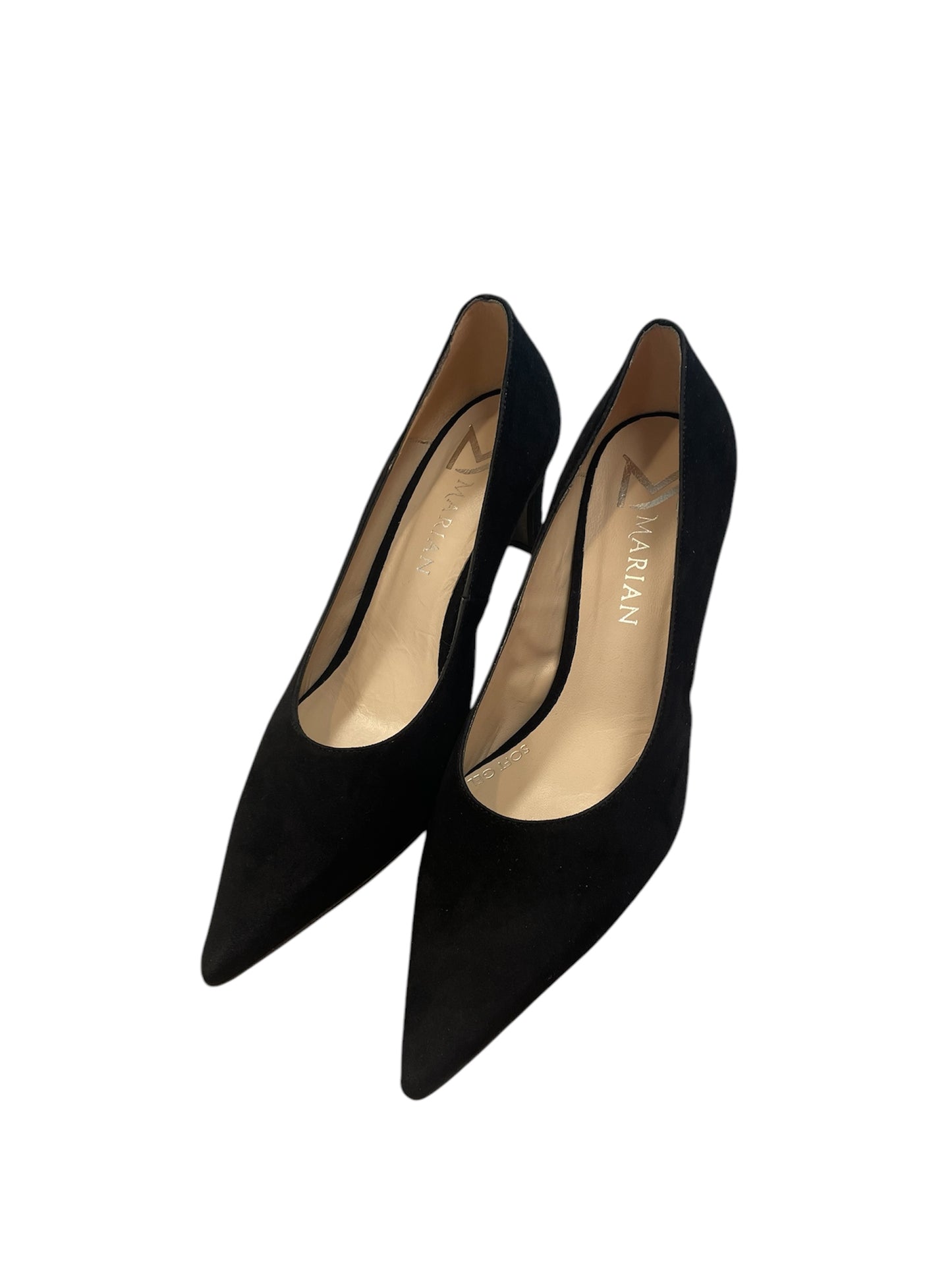 Marian black suede shoes