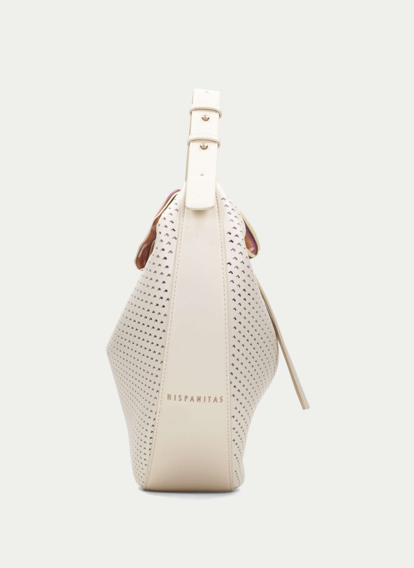 Hispanitas cream hobo bag