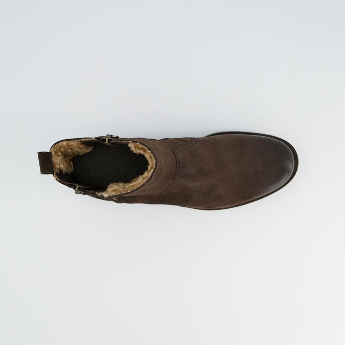 Paul Green brown suede ankle boots
