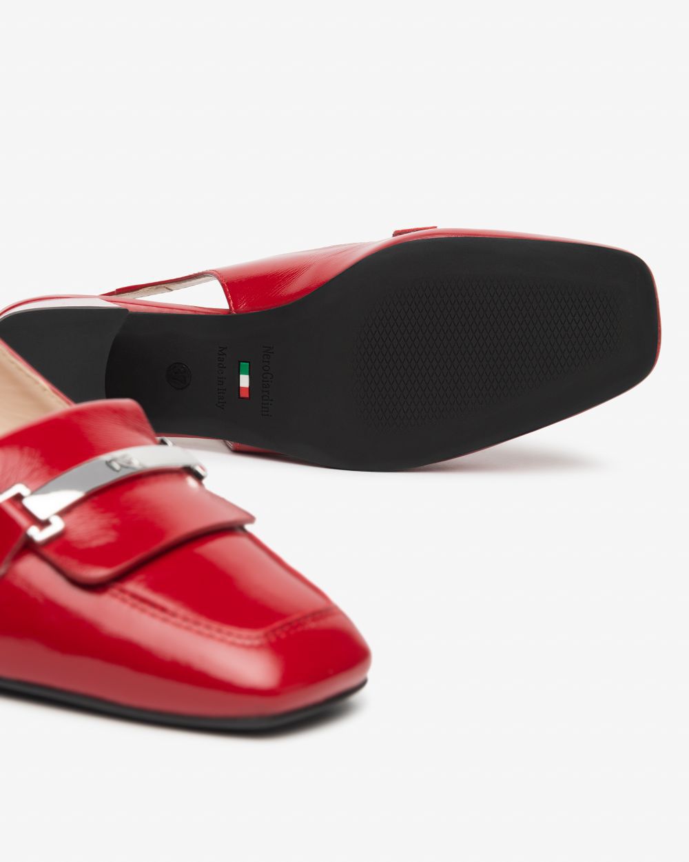 NeroGiardini red leather slingbacks - Melissakshoes