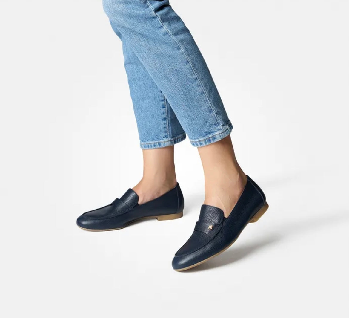 Paul Green navy loafers