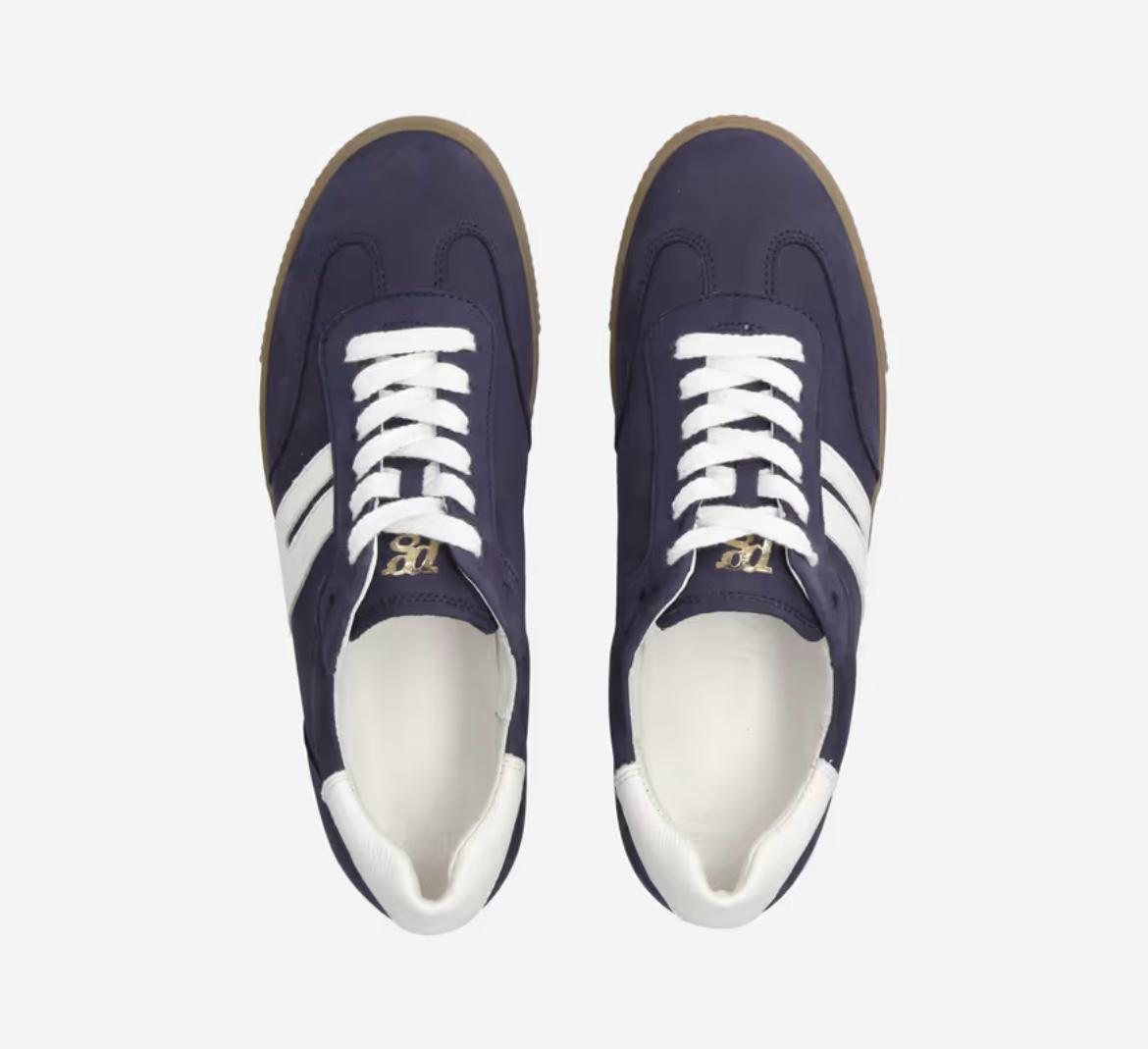 Paul green leather navy sneakers