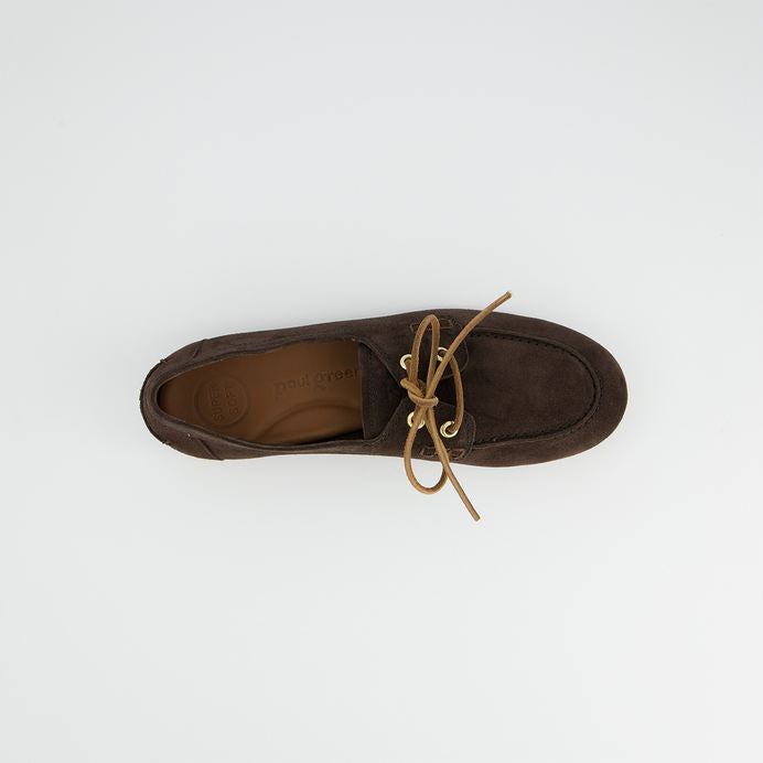 Paul Green chocolate suede shoes