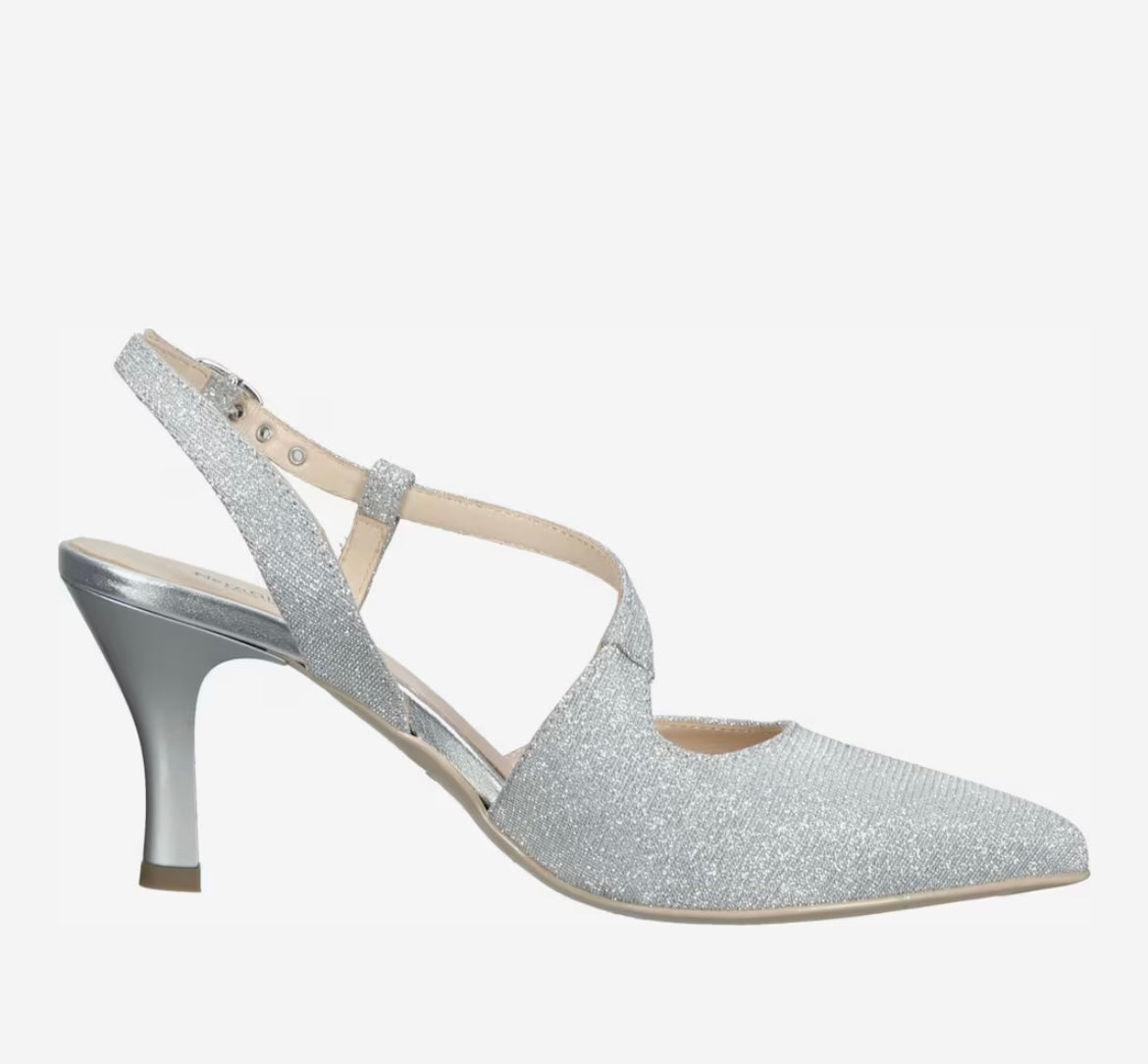 NeroGiardini silver heeled pumps