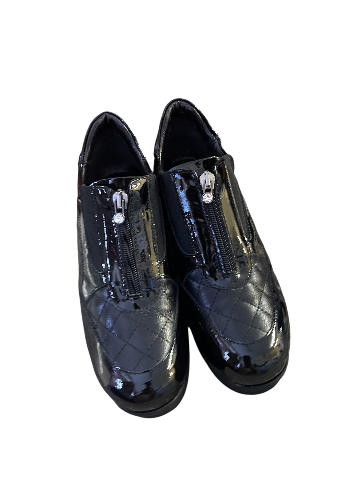 Marco Moreo patent leather wedge shoes