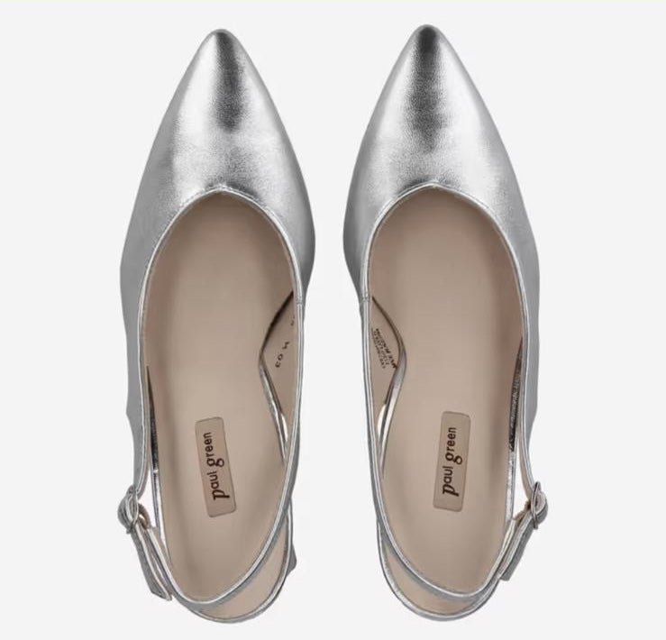Paul green silver sandals