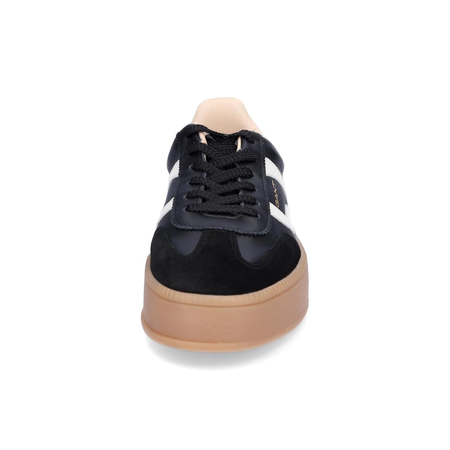 Gant black and white platform sneaker