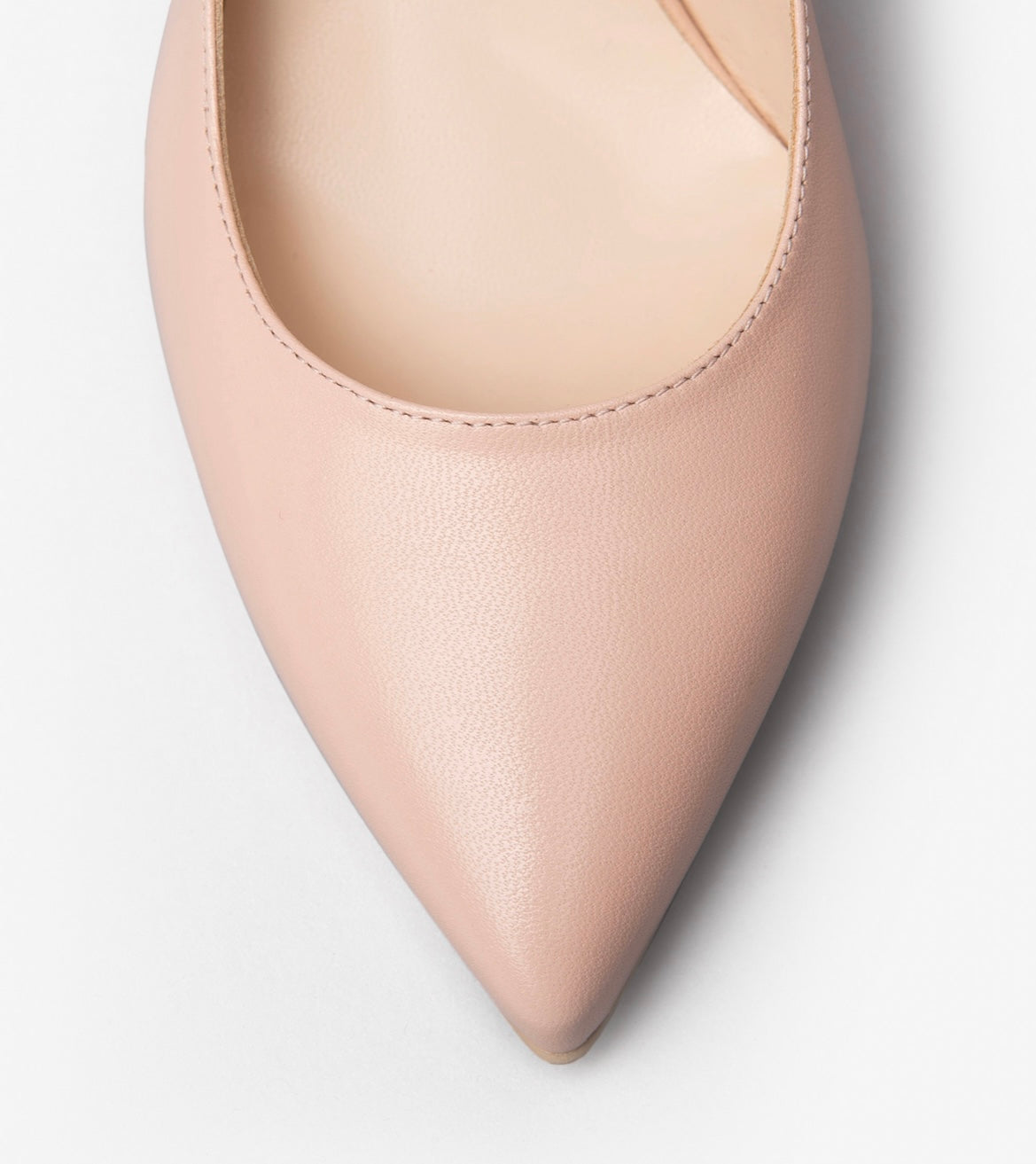 Nerogiardini blush leather shoe