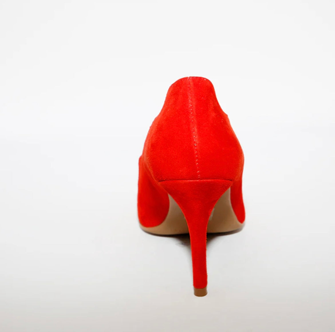 Marian red suede shoes