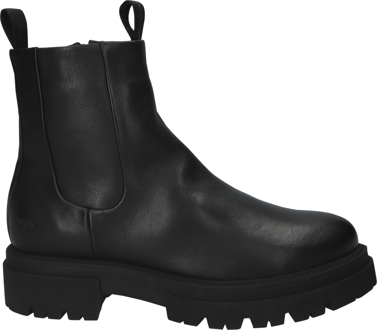 Blackstone black leather chelsea  ankle boot