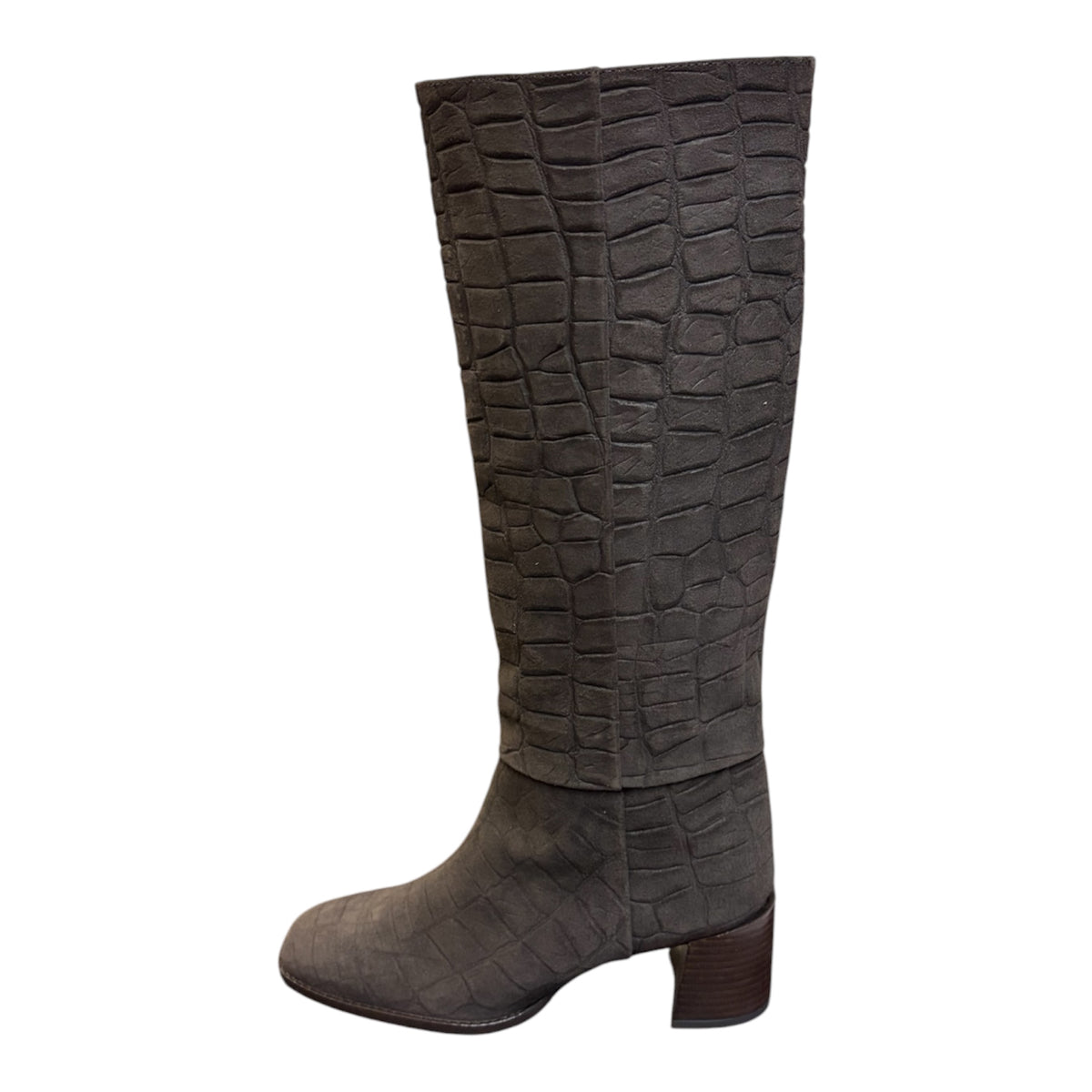 Marian brown suede knee high boots