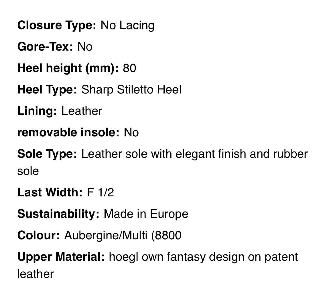 Hōgl multi patent pumps