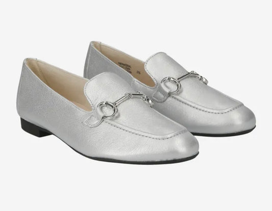 Paul Green silver loafers