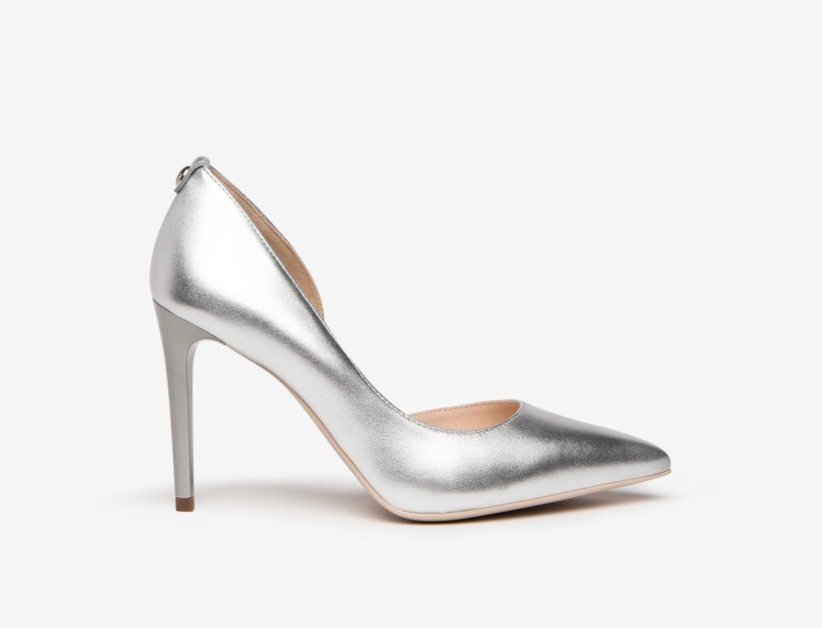 Nerogiardini silver shoes