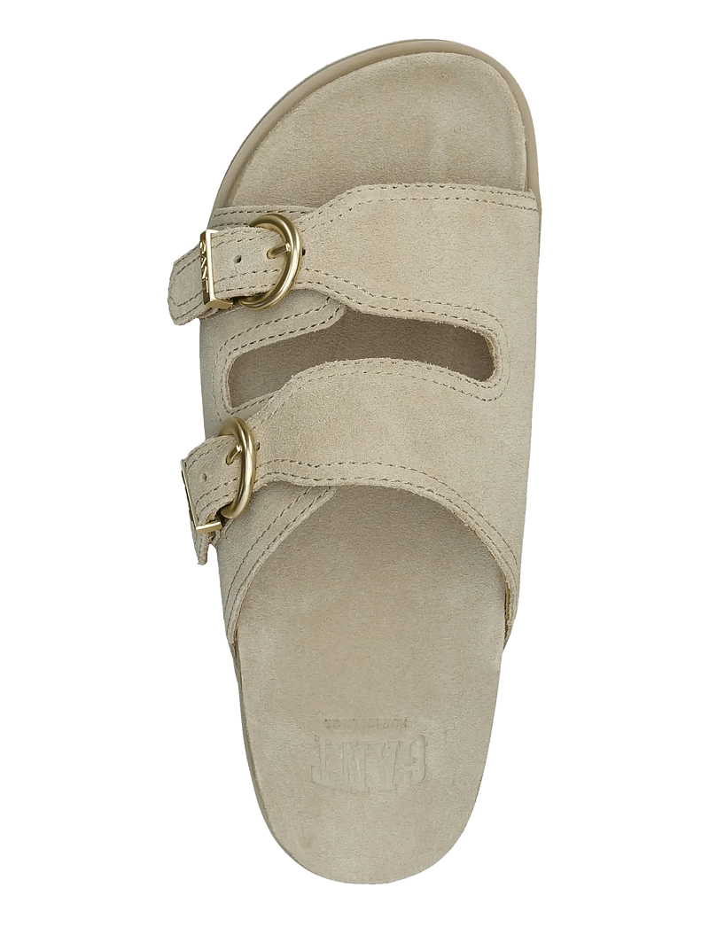 Gant beige suede mules