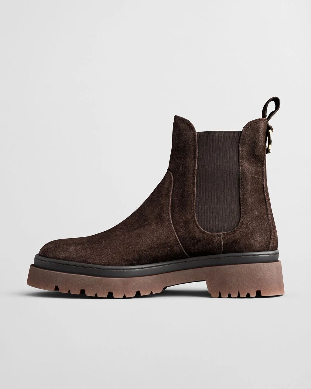 Gant brown suede Chelsea ankle boots