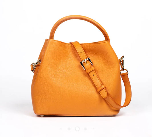 Alēo Bon Bon  mandarin leather bag