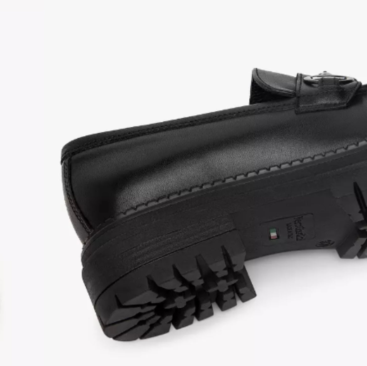 NeroGiardini black leather platform loafers