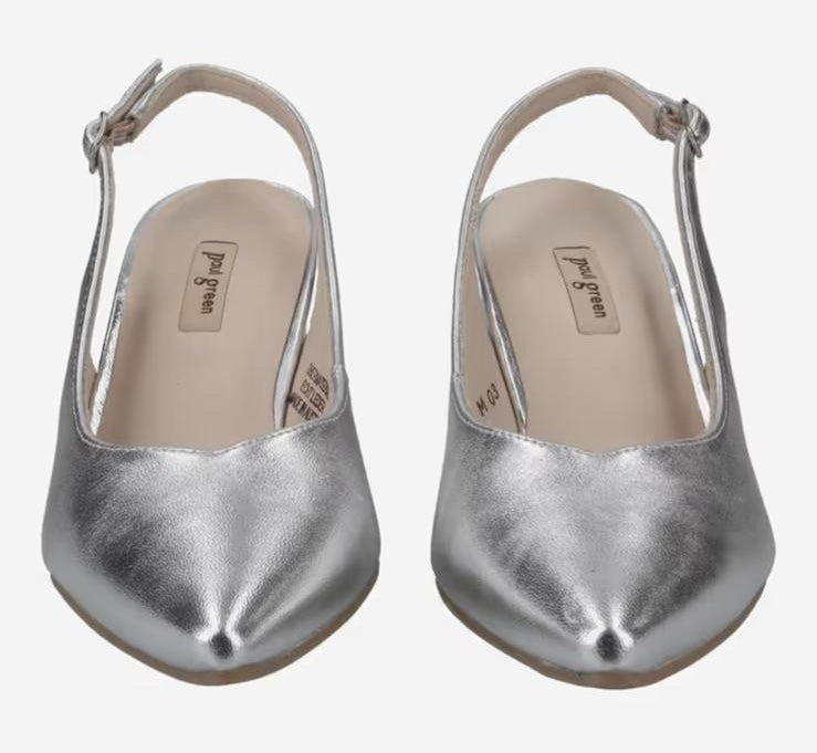 Paul green silver sandals