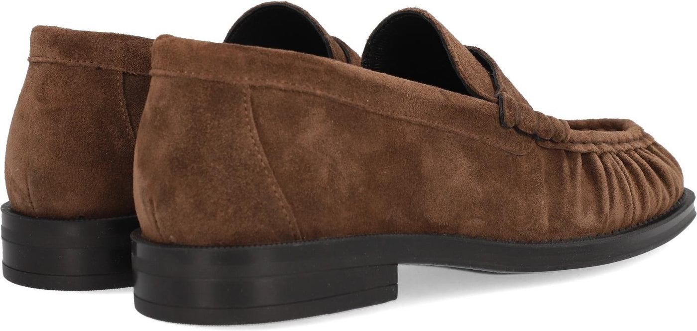 Alpe Oxford camel loafers