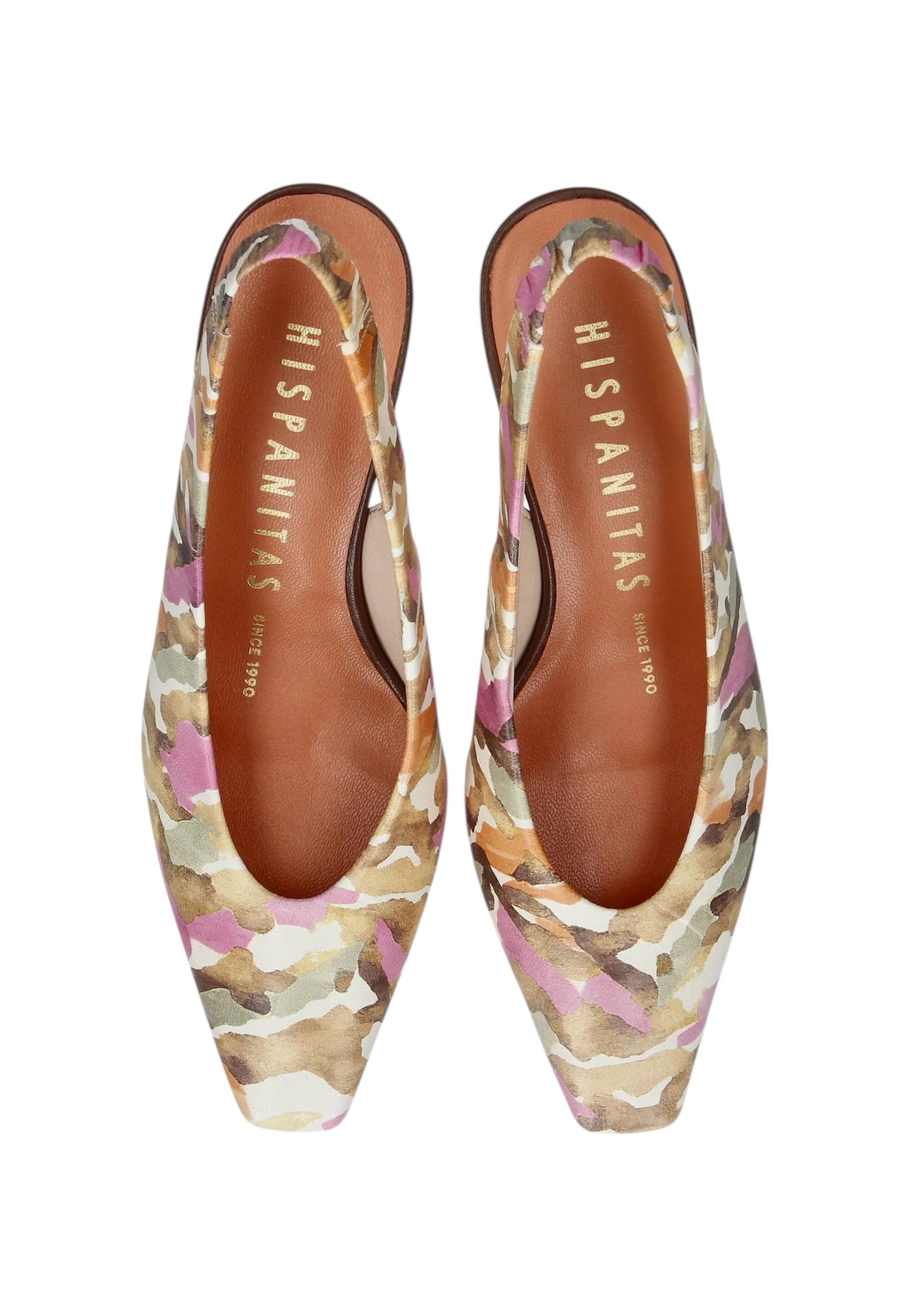 Hispanitas multicoloured leather slingback shoes - Melissakshoes